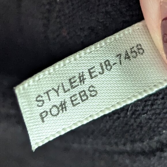 Eliza J Black Dress with 3/4 sleeve Size Large - Picture 13 of 13